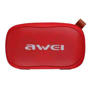awei Y900 Mini Portable Wireless Bluetooth Speaker Noise Reduction Mic, Support TF Card / AUX(Red)