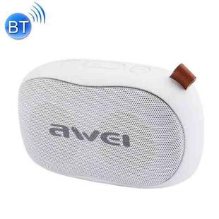 awei Y900 Mini Portable Wireless Bluetooth Speaker Noise Reduction Mic, Support TF Card / AUX(White)