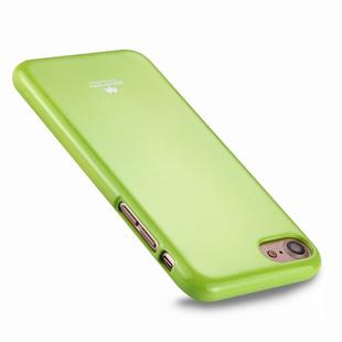 GOOSPERY JELLY CASE for  iPhone 8 & 7  TPU Glitter Powder Drop-proof Protective Back Cover Case (Green)