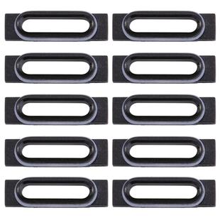 10 PCS for iPhone 7 Charging Port Retaining Brackets(Black)