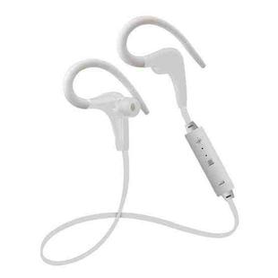 BT-1 Wireless Bluetooth In-ear Headphone Sports Headset with Microphones, for Smartphone, Built-in Bluetooth Wireless Transmission, Transmission Distance: within 10m(White)