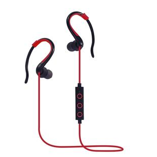 008 In-Ear Ear Hook Wire Control Sport Wireless Bluetooth Earphones with Mic, Support Handfree Call, For iPad, iPhone, Galaxy, Huawei, Xiaomi, LG, HTC and Other Smart Phones(Red)