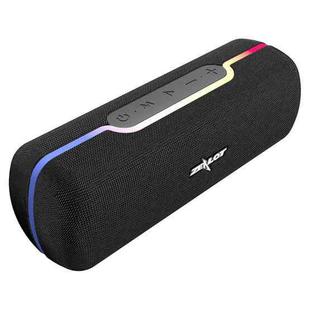 ZEALOT S55 Portable Stereo Bluetooth Speaker with Built-in Mic, Support Hands-Free Call & TF Card & AUX (Black)