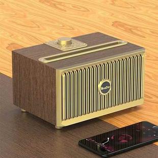 Oneder V6 Portable Wireless Bluetooth Speaker, Support Hands-free & FM & TF Card & AUX & USB Drive (Bronze)