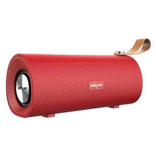 ZEALOT S30 Portable Heavy Bass Stereo Wireless Bluetooth Speaker with Built-in Mic, Support Hands-Free Call & TF Card & AUX(Red)