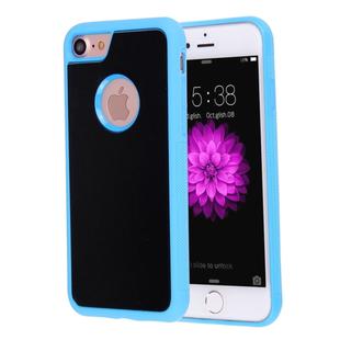 For  iPhone 8 & 7  Anti-Gravity Magical Nano-suction Technology Sticky Selfie Protective Case(Blue)