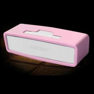 Portable Shockproof Soft Silica Gel Bluetooth Speaker Protective Case for Bose Soundlink Mini 1 / 2(Pink)