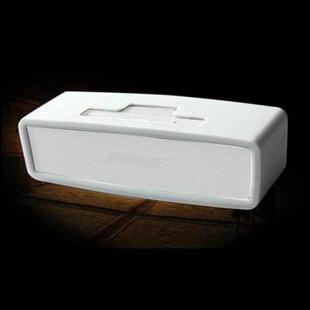 Portable Shockproof Soft Silica Gel Bluetooth Speaker Protective Case for Bose Soundlink Mini 1 / 2(White)