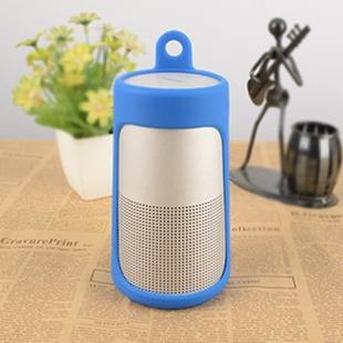 Portable Shockproof Silica Gel Bluetooth Speaker Protective Case for Bose Soundlink Revolve (Blue)