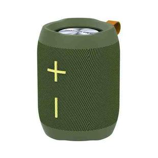 HOPESTAR P13 Portable Outdoor Waterproof Wireless Bluetooth Speaker, Support Hands-free Call & U Disk & TF Card & 3.5mm AUX & FM (Green)