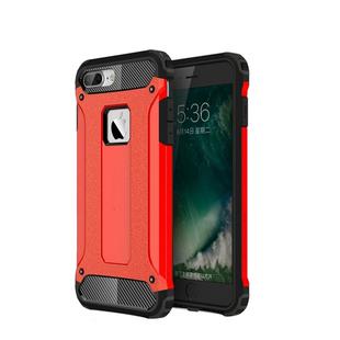 For iPhone 7 Plus Magic Armor TPU + PC Combination Case(Red)