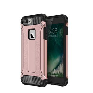 For iPhone 7 Plus Magic Armor TPU + PC Combination Case(Rose Gold)