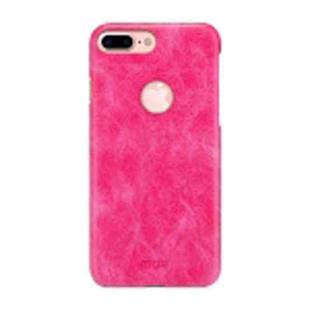 MOFI for iPhone 7 Plus   Crazy Horse Texture Leather Surface PC Protective Case Back Cover(Magenta)