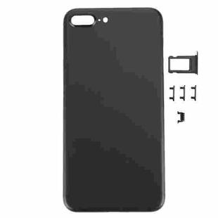 5 in 1 for iPhone 7 Plus (Back Cover + Card Tray + Volume Control Key + Power Button + Mute Switch Vibrator Key) Full Assembly Housing Cover(Black)