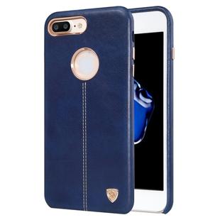 NILLKIN Englon Case for iPhone 7 Plus   Business Style Crazy Horse Leather Surface PC Protective Case Back Cover with Soft Microfiber Lining(Dark Blue)