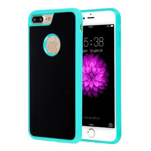 For iPhone 8 Plus & 7 Plus   Anti-Gravity Magical Nano-suction Technology Sticky Selfie Protective Case(Green)