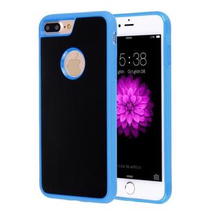 For iPhone 8 Plus & 7 Plus   Anti-Gravity Magical Nano-suction Technology Sticky Selfie Protective Case(Blue)