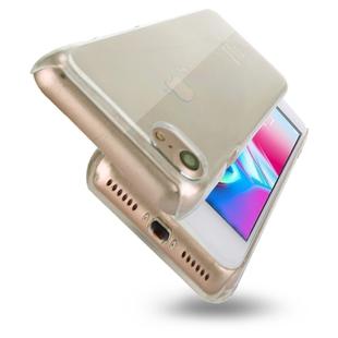 For iPhone SE 2020 & 8 & 7 PC Transparent Protective Back Cover Case(Transparent)