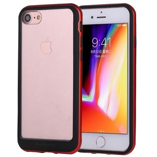 GOOSPERY New Bumper X For iPhone SE 2020 & 8 & 7 PC + TPU Shockproof Hard Protective Back Case(Red)