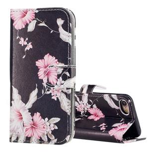 For iPhone SE 2020 & 8 & 7 Azalea Pattern Horizontal Flip Leather Case with Holder & Card Slots & Wallet