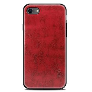 MOFI For iPhone SE 2020 & 8 & 7 Shockproof PU Paste PC Protective Back Case(Red)