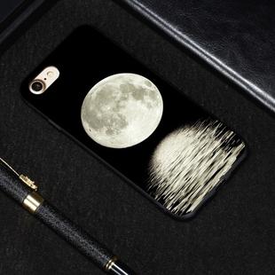 Moon Painted Pattern Soft TPU Case For iPhone SE 2020 & 8 & 7