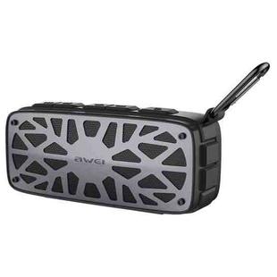 awei Y330 Outdoor Portable Bluetooth Speaker, Support AUX / FM / TF Card / U Disk, For iPhone, Galaxy, Xiaomi, Huawei, HTC, Sony and Other Smartphones (Grey)