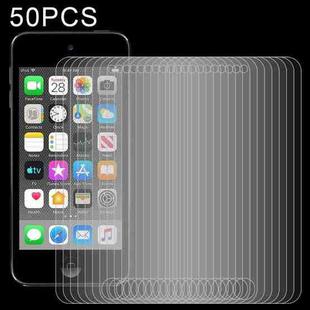 50 PCS 0.26mm 9H 2.5D Tempered Glass Film for iPod touch 7