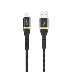 WIWU Elite Series ED-102 2.4A USB to Micro USB Interface Nylon Braided Fast Charging Data Cable, Cable Length: 1.2m