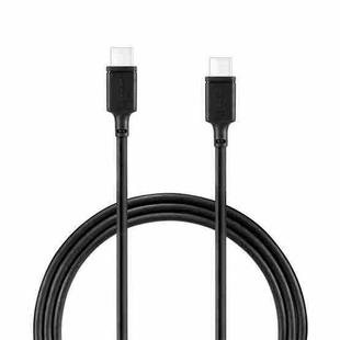 MOMAX DC21D 100W Type-C to Type-C Charging Data Cable, Length: 1m (Black)