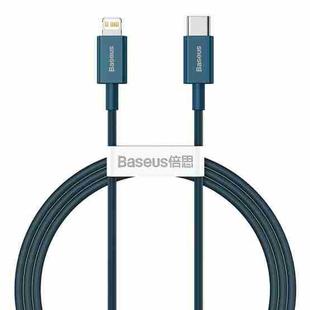 Baseus Superior Series CATLYS-A03 PD 20W USB-C / Type-C to 8 Pin Interface Fast Charging Data Cable, Cable Length: 1m(Blue)