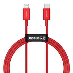 Baseus Superior Series CATLYS-A09 PD 20W USB-C / Type-C to 8 Pin Interface Fast Charging Data Cable, Cable Length: 1m(Red)