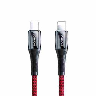 JOYROOM S-1224K2 20W Type-C to 8 Pin PD Fast Charging Data Cable Length: 1.2m (Red)