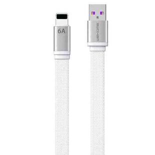 WK WDC-156i 6A 8 Pin Fast Charging Cable, Length: 1.5m (White)