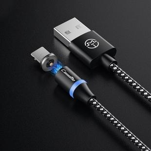 CaseMe Series 2 USB to 8 Pin Magnetic Charging Cable, Length: 1m (Black)