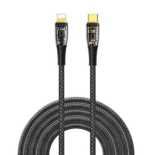 WIWU 20W USB-C to 8 Pin PD Charging Data Cable,Length：1.2m (Black)