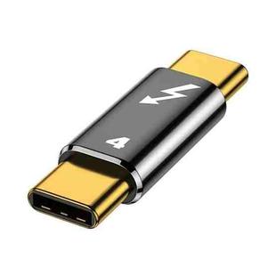 5A USB-C/Type-C to USB-C/Type-C Compatible Thunderbolt 4 Aluminum Alloy Adapter