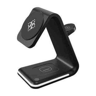 B17 3 in 1 Magnetic Wireless Vertical Charger (Black)