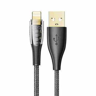 Mutural Li-CC012 1.2m 10W Transparent USB to 8 Pin Charging Data Cable