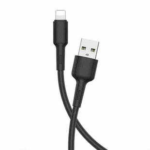 Yesido CA42 2.4A USB to 8 Pin Charging Cable, Length: 1m (Black)