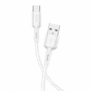 Yesido CA42 2.4A USB to USB-C / Type-C Charging Cable, Length: 1m(White)