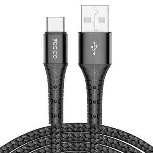 Yesido CA50 2.4A USB to USB-C / Type-C Charging Cable, Length: 2m