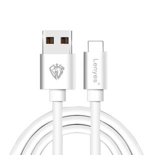 Lenyes LC701 2m 2.0A Output USB to 8 Pin PVC Data Sync Fast Charging Cable