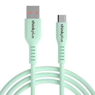 Lenovo Thinkplus AC610L USB to USB-C / Type-C Graphene Silicone Charging Data Cable, Length: 1m