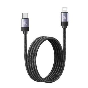 USAMS US-SJ705 Type-C to 8 Pin 30W Fast Charge Magnetic Data Cable, Length: 1m (Tarnish)