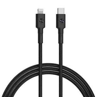 Original Xiaomi Youpin ZMI AL873K PD 20W USB-C / Type-C to 8 Pin MFI Certification Braided Data Cable, Cable Length: 1m(Black)