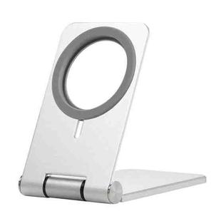 C29 Foldable Metal Bracket for MagSafe Magnetic Wireless Charger (White)