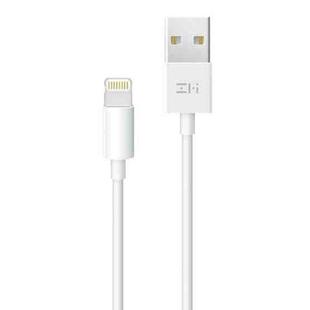 Original Xiaomi Youpin ZMI 8Pin Charging + Transmission MFi Certified Data Cable, Length: 1m(White)