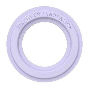 NILLKIN Portable PU Leather Magnetic Ring Sticker (Purple)