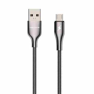WK WDC-114i 1m 3A King Kong Pro Series USB to Micro USB Data Sync Charging Cable(Tarnish)